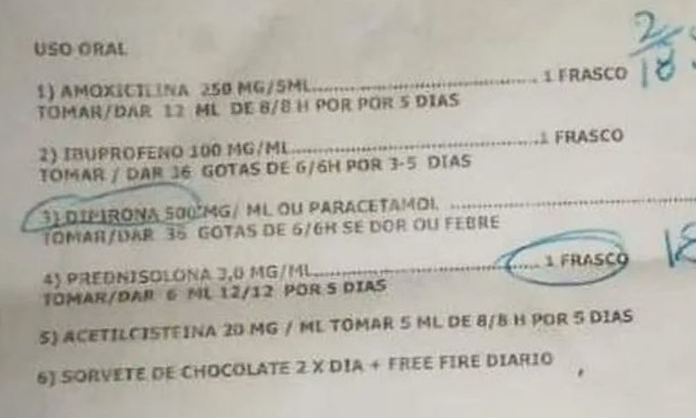 medico-que-receitou-sorvete-de-chocolate-e-‘free-fire’-e-readmitido-em-osasco